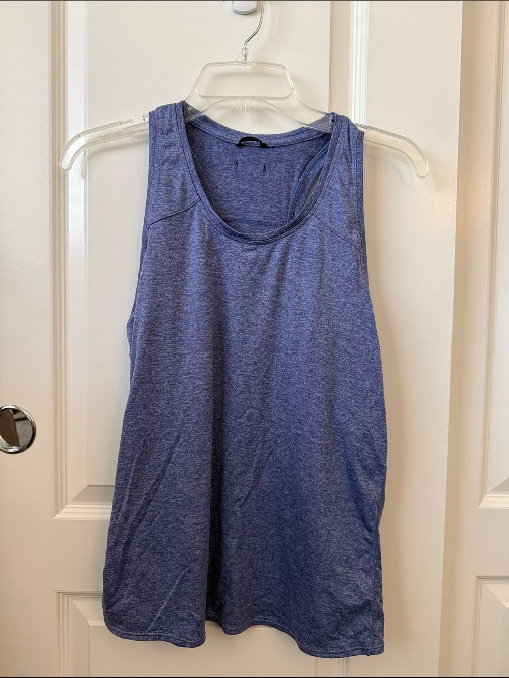 Oiselle Light Lux Racerback Tank 6 light blue